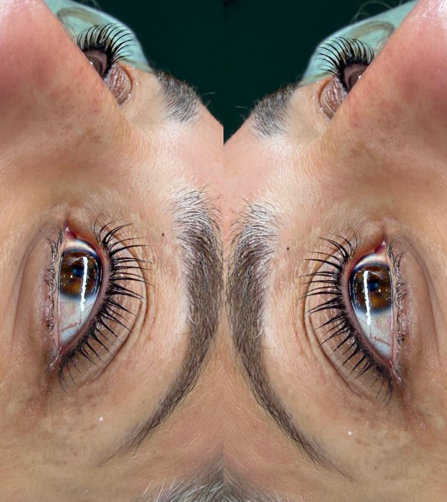 Korean Lash Lifting: vollständige Originalaufnahme mit mehreren Ansichten